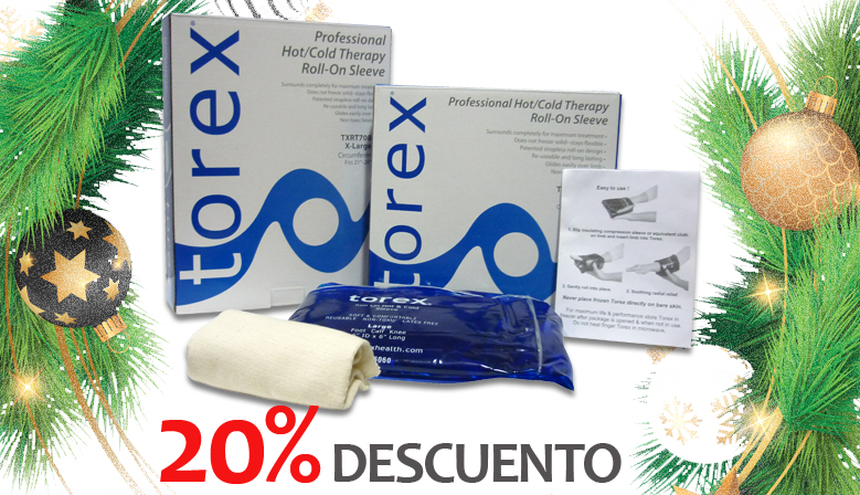 ¡Oferta! Gel Tubular Torex MVS: aplicación de frío/calor en todo el perímetro