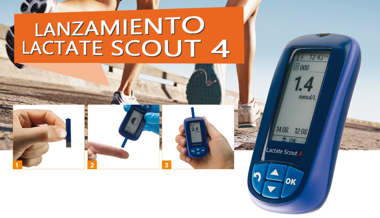 Lactate Scout 4, Analizador de Lactato de Nueva Generacin