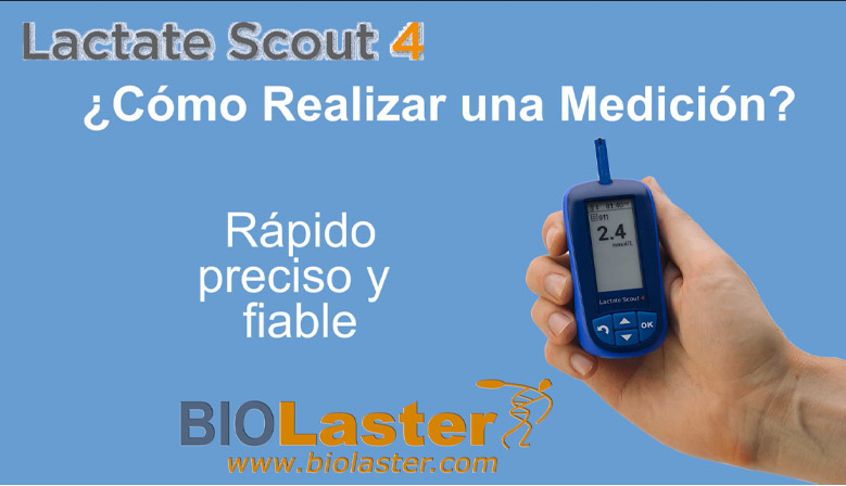 El Lactate Scout 4, analizador de lactato, rápido y sencillo de utilizar