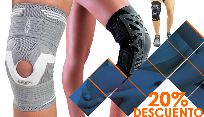 Oferta! Rodilleras Deportivas al 20% de descuento