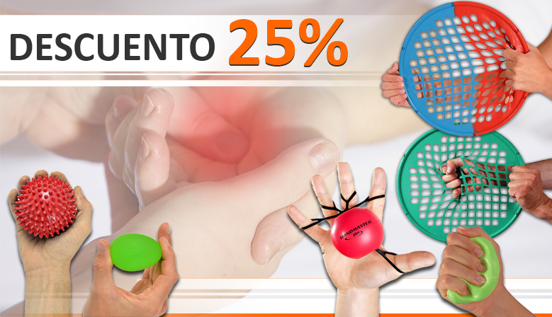 Productos para la rehabilitación de manos y dedos en oferta