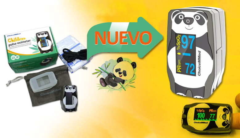 Nuevo pulsioximetro de dedo para niños