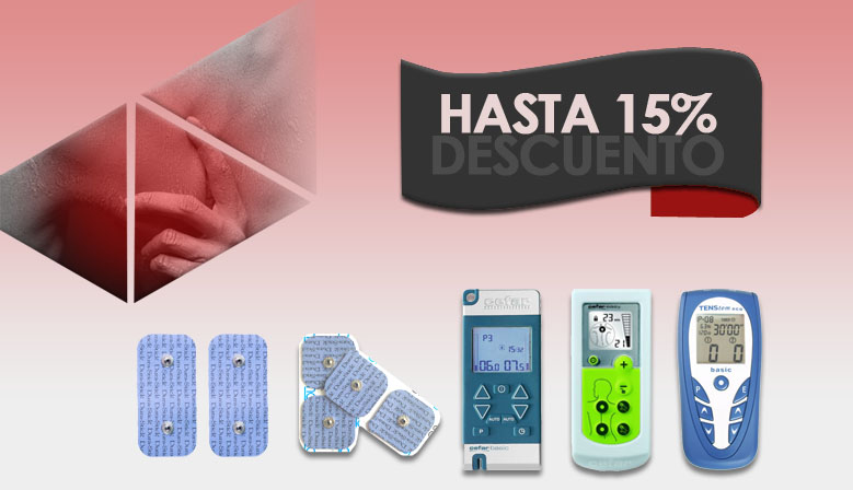 [Oferta] Electroestimuladores TENS y sus consumibles