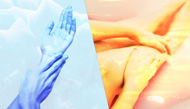 Geles y cremas con efecto térmico: ¿Cuál me conviene? ¿Selecciono un gel con efecto frío o con efecto calor?