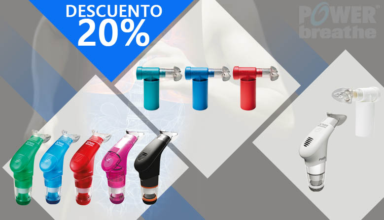 ¡Entrena en casa con los POWERbreathe Mecánicos!