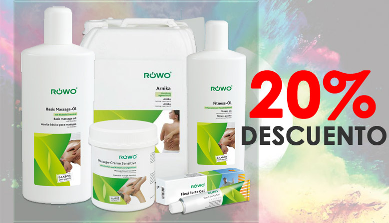 ¡Oferta del mes de septiembre en Biolaster en las cremas y aceites Rowo!