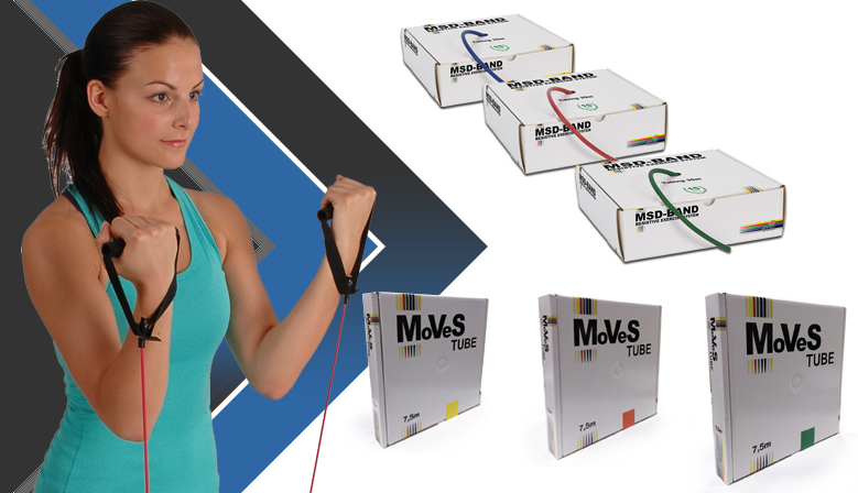 Nuevos artículos de fitness MVS: Tubos de resistencia de 1’20m. y 7’50m.