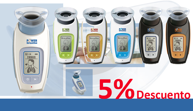 La Serie K de POWERbreathe al 5% de descuento