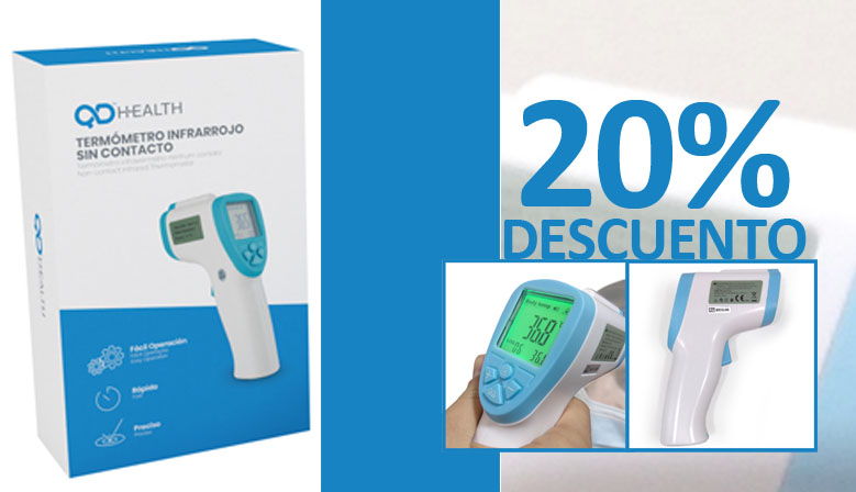 ¡Oferta de Lanzamiento! Termómetro Infrarrojos al 25% de descuento