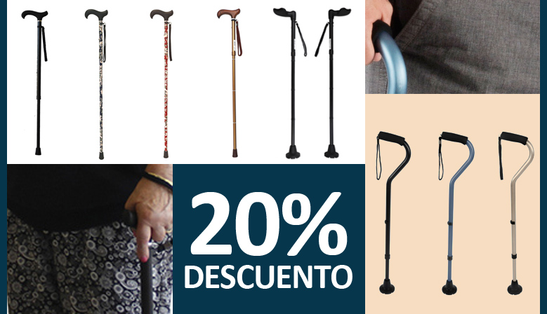 20% de descuento en los diferentes bastones de KMINA