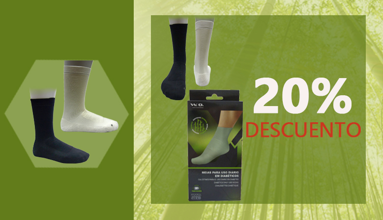 Calcetines de Bamb para Pies Sensibles al 20% de descuento