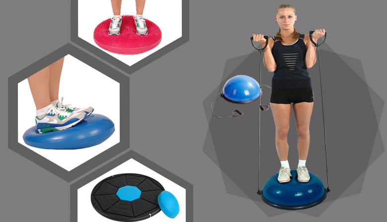 Entrenamiento con Bosu y Bases Inestables