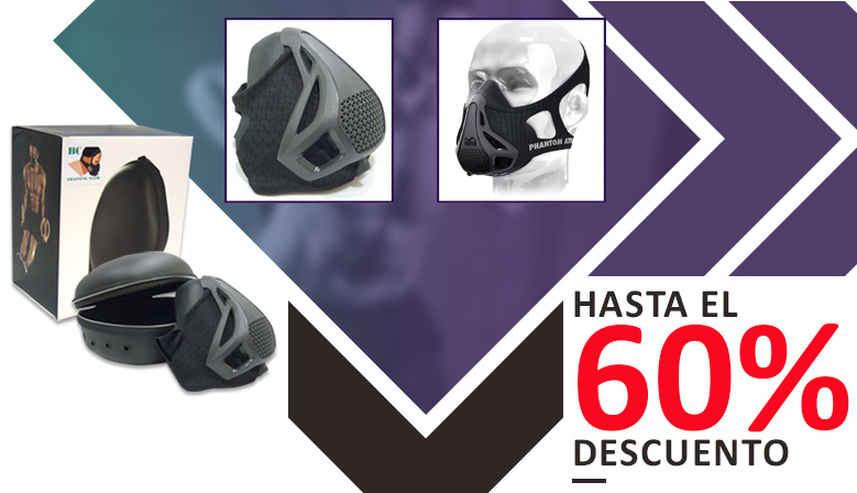 ¿BC Training Mask o Phantom Mask? ¡Consíguelas relajadísimas de precio!
