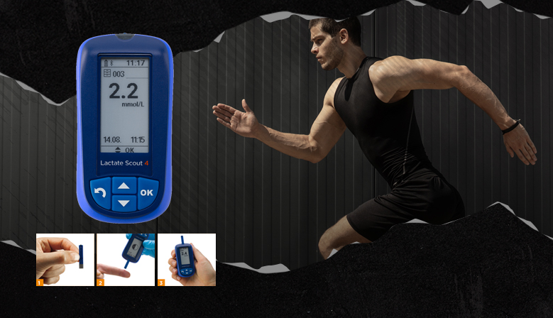 Lactate Scout 4: Analizador De Lactato Porttil Ergonmico Con Conectividad