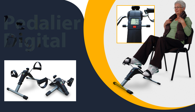 Mantén tu forma con el Pedalier Digital Plegable