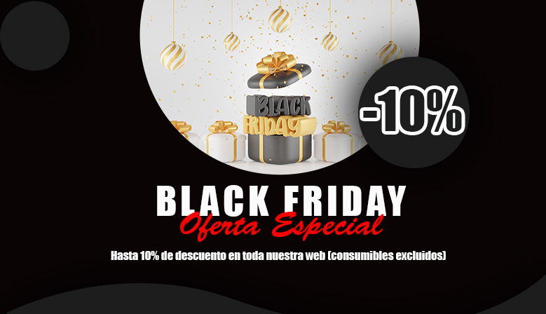 Black Friday: 10% de descuento en ms de 300 productos!