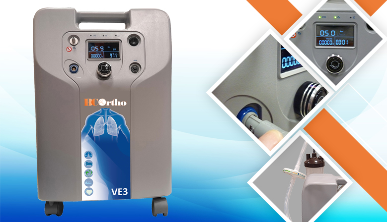 Nuevo Concentrador de Oxígeno BC Ortho VE3