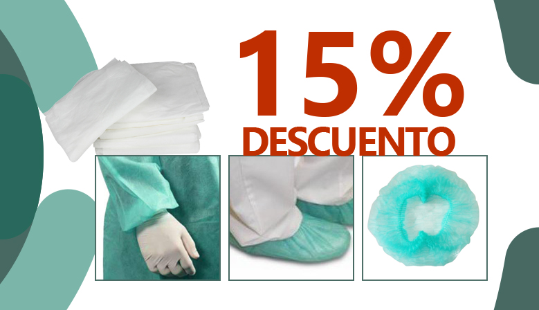 ¡Oferta! Sabanillas y material desechable para la consulta
