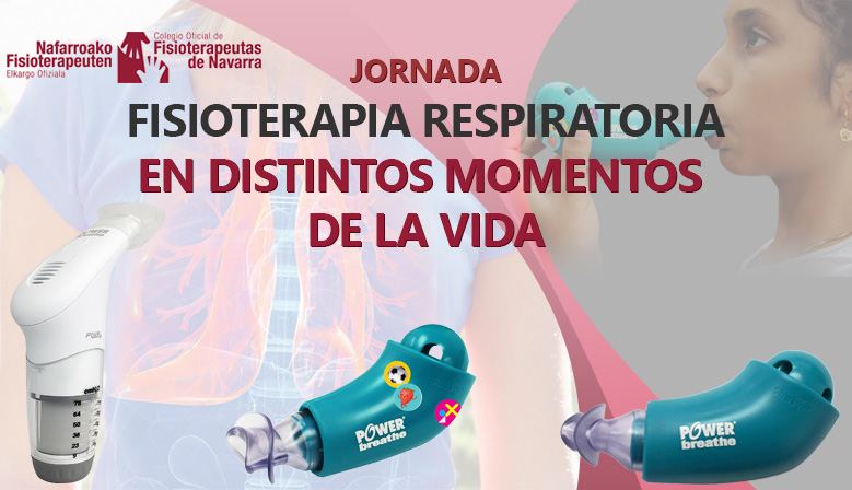 Fisioterapia Respiratoria en Distintos Momentos de la vida jornada organizada por el Colegio de Fisioterapeutas de Navarra