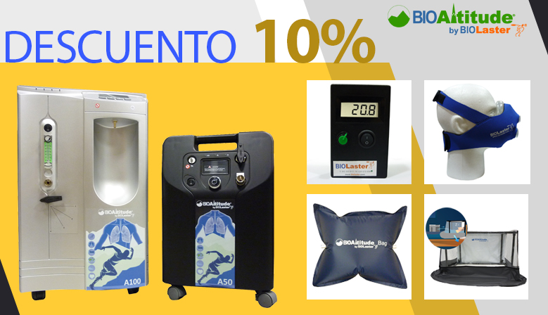 ¿Quieres realizar sesiones de hipoxia con un objetivo de preaclimatación a la altitud o mejorar el rendimiento? ¡No te pierdas nuestra oferta!