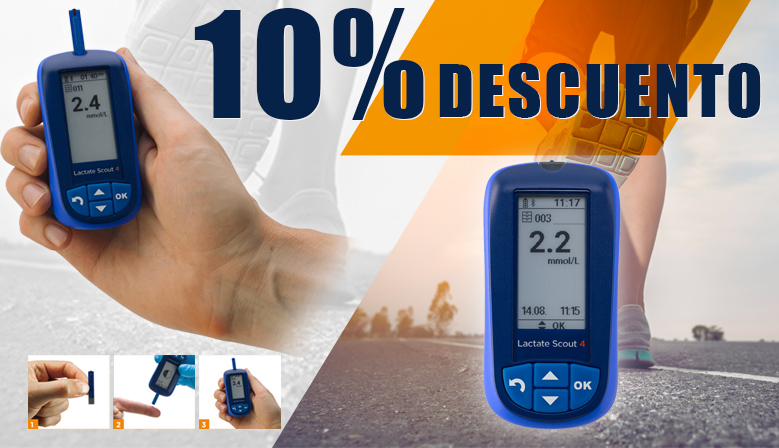 Lactate Scout 4, completo analizador de lactato portátil. ¿Todavía no tienes el tuyo?