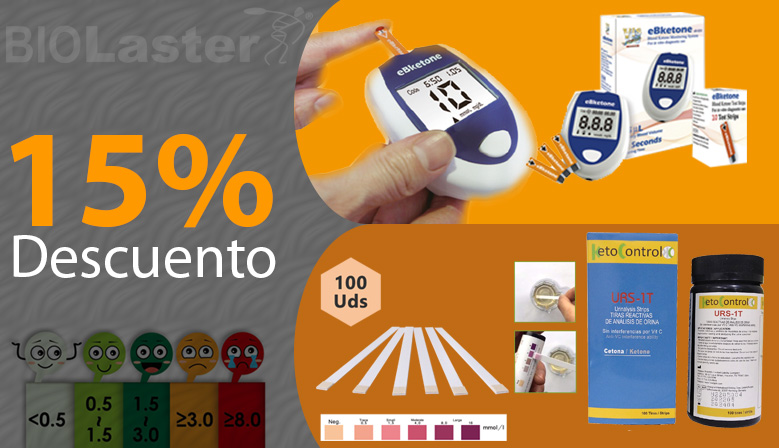 Necesitas controlar tu nivel de cetonas? Descubre nuestra oferta!