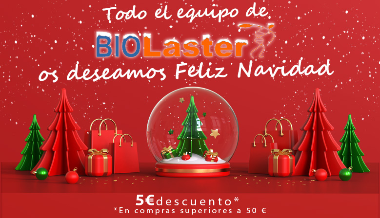 Felices fiestas! Esta NavidadBiolaster te regala 5