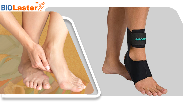 Tobilleras neumáticas AirHeel, tratamiento de la fascitis plantar