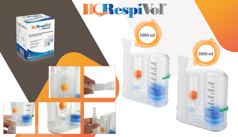 BCRespivol: incentivadores respiratorios volumétricos