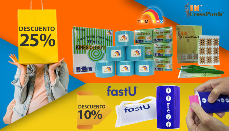 Utilizas Vendaje Neuromuscular y Cros Taping? No dejes escapar nuestra oferta!