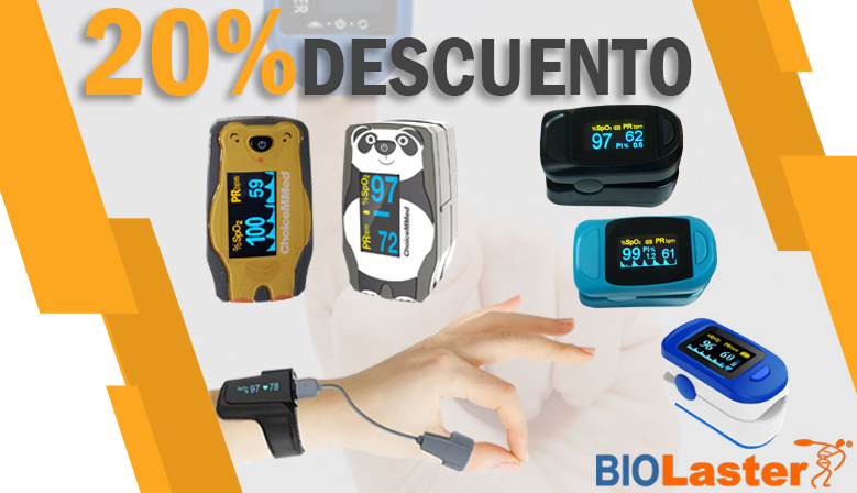 Diferentes pulsioxímetros para controlar la Saturación Arterial de Oxígeno en Sangre, ¡todos en oferta!
