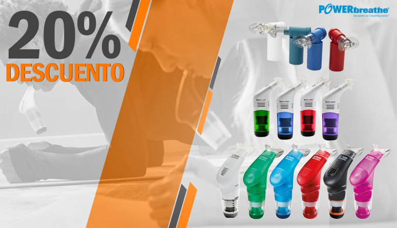 🎉 ¡20% de DESCUENTO en toda la gama de POWERbreathe Mecánicos! 💨