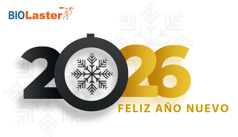 �Feliz A�o Nuevo 2026 de parte de todo el equipo de Biolaster!