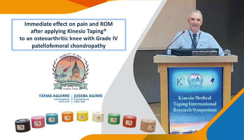 🙌Txema Aguirre en el Kinesio Medical Taping Research Symposium de Estambul🙌