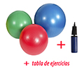 Pack Fitball pelota MSD