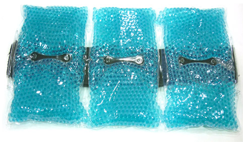 Envoltura Lumbar de perlas de Gel para el efecto frío o calor