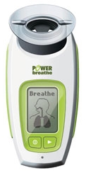 POWERbreathe Serie K entrenamiento respiración rendimiento fisico bronquitis mejora asma
