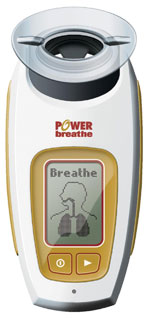 POWERbreathe Serie K entrenamiento rendimiento fisico bronquitis EPOC respiracion mejora asma