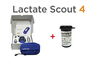 Imagen del analizador de acido lactico Lactate Scout 4 analisis acido lactico sangre rendimiento fisico