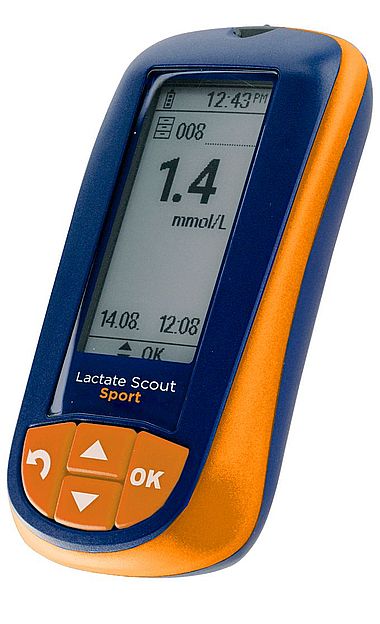Imagen del Nuevo analizador de lactato Lactate Scout Sport de EKF Diagnostics en Biolaster Nuevo analizador de lactato Lactate Scout Sport analisis rendimiento entrenamiento biolaster