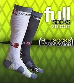 compressport medias full socks pantorrilleras perneras gemelos retorno venoso