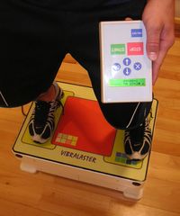vibralaster plataforma vibratoria entrenamiento fuerza muscular whole body vibration