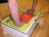 vibralaster plataforma vibratoria entrenamiento fuerza muscular whole body vibration