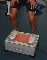 vibralaster plataforma vibratoria entrenamiento fuerza muscular whole body vibration