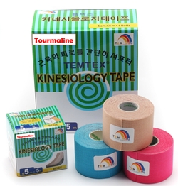 TEMTEX Tourmaline Kinesiology Tape, Vendas Neuromusculares kinesiology tourmaline tape vendaje neuromuscular
