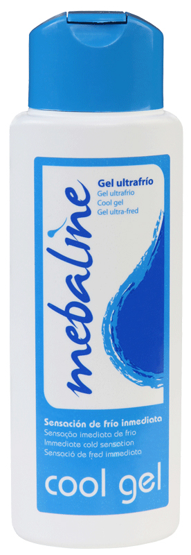 producto masaje profesional crema mebaline cool gel
