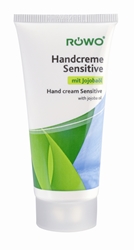 producto masaje profesional crema manos sensitive rowo