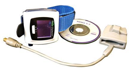 Imagen del Pulsioximetro CMS50F oximetria pulso pulsioximetro saturacion arterial oxigeno