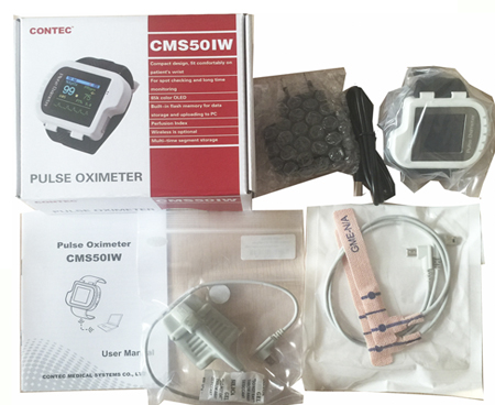 Imagen del Pulsioximetro CMS50F oximetria pulso pulsioximetro saturacion arterial oxigeno