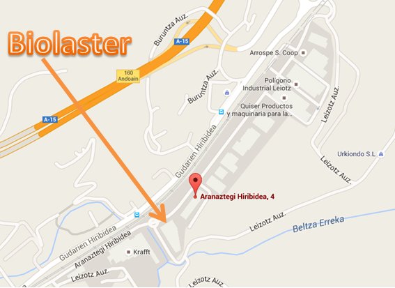 Biolaster Localizacion